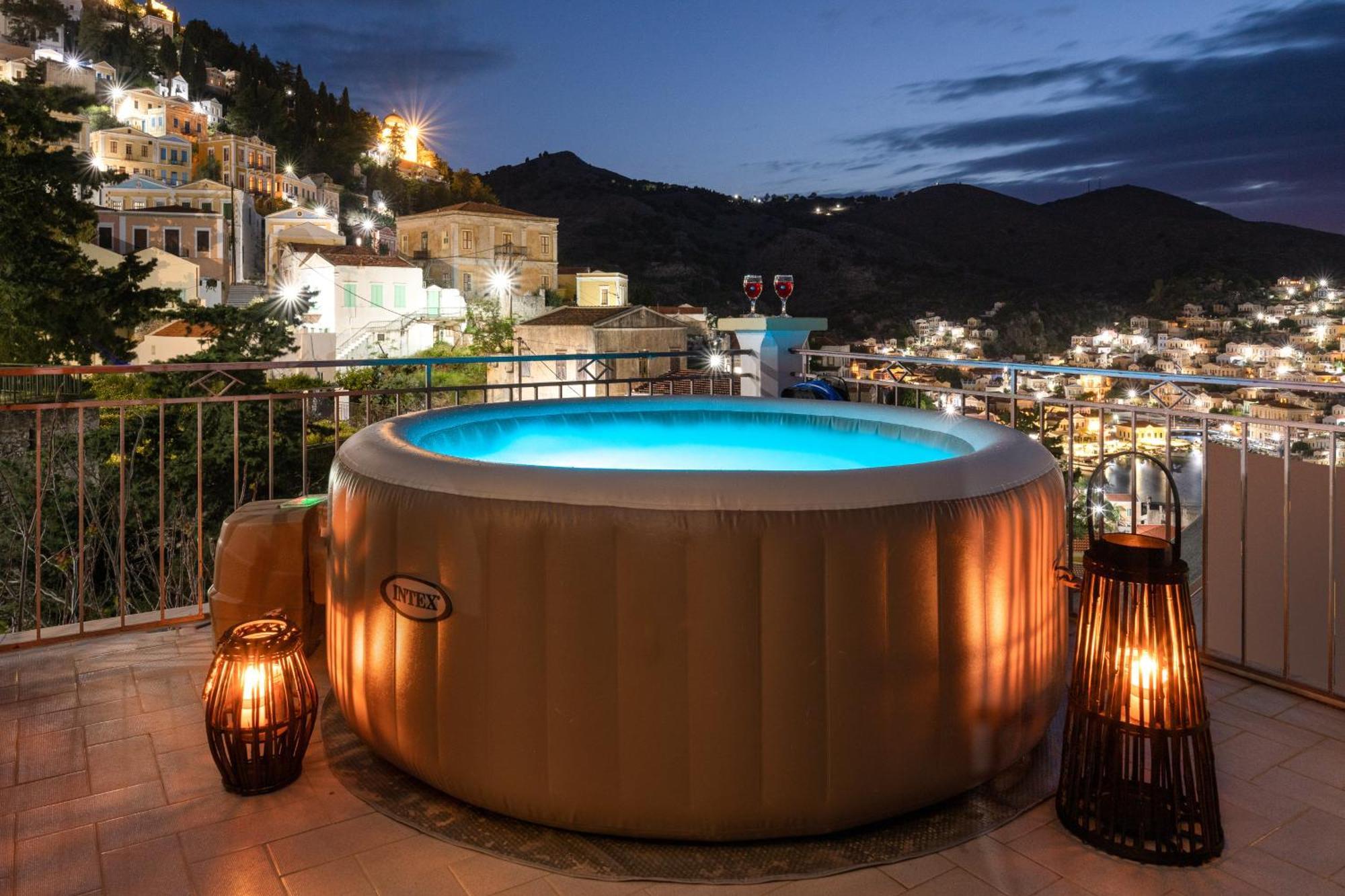 Sea La Vie Villa Symi Bagian luar foto